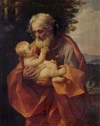 Guido Reni St Joseph with the Infant Christ Germany oil painting artist
